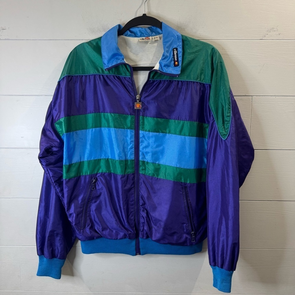 Ellesse | Vintage Colorblock Windbreaker Jacket Size Medium